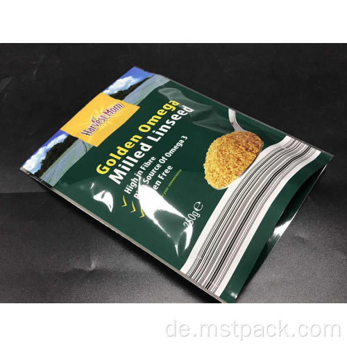 250 g Leinsamenverpackungsbeutel Reißverschlussbeutel